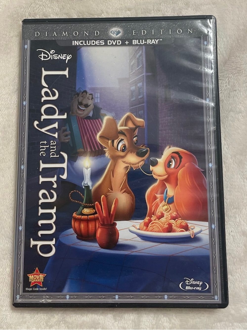 Disney Lady and the Tramp Blu-ray DVD